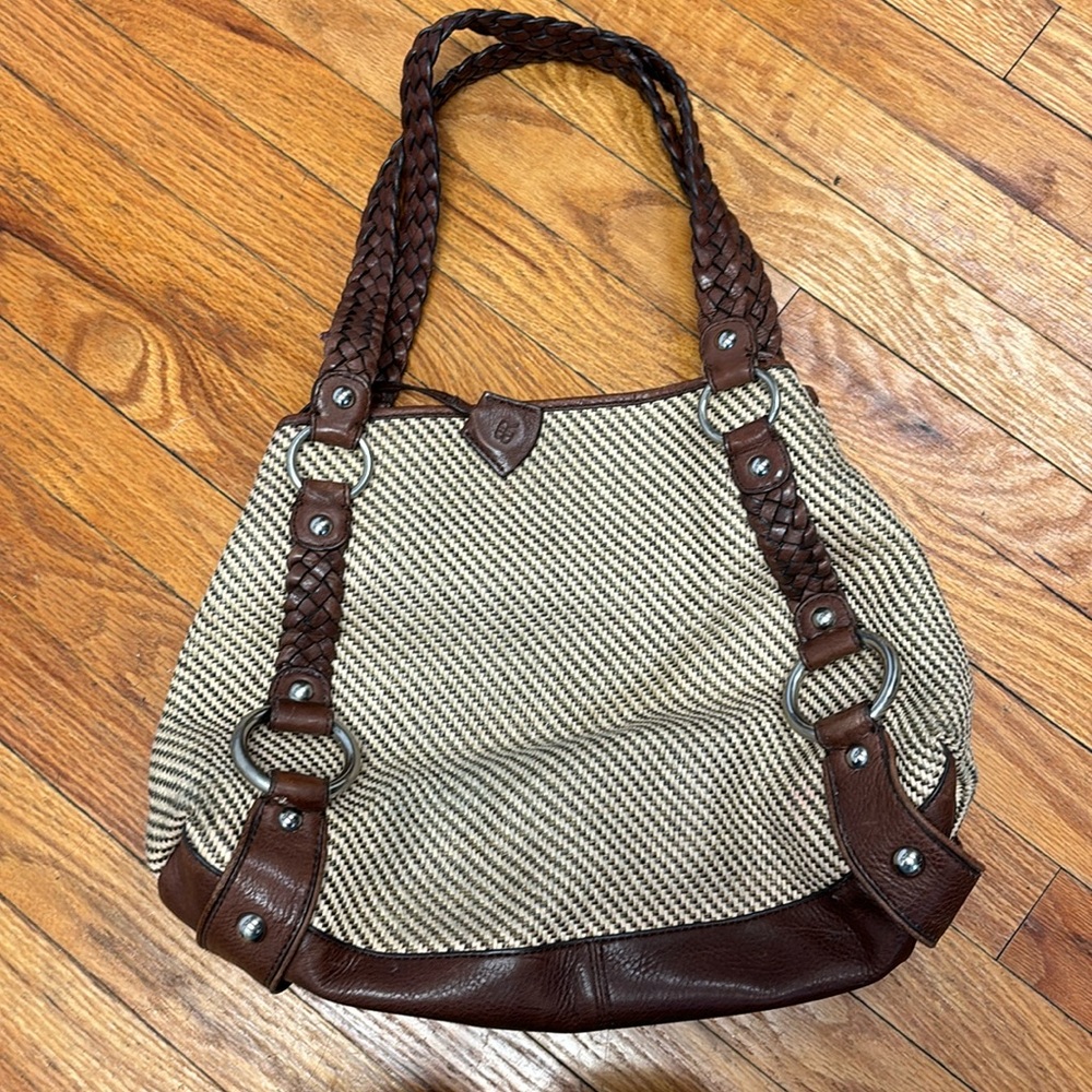 Banana Republic large bag with braided straps
